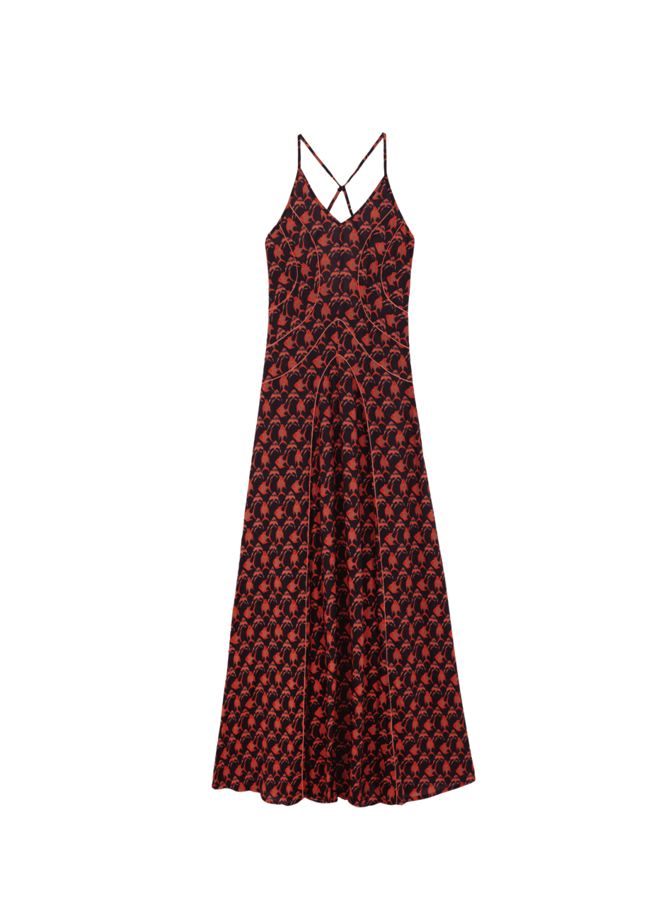 Vestido Peces Biprint