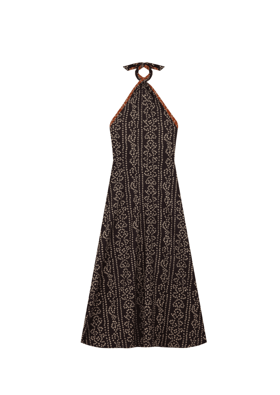 Vestido Halter Bhandej