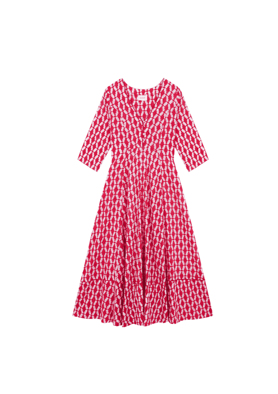 Vestido Tavira Coral