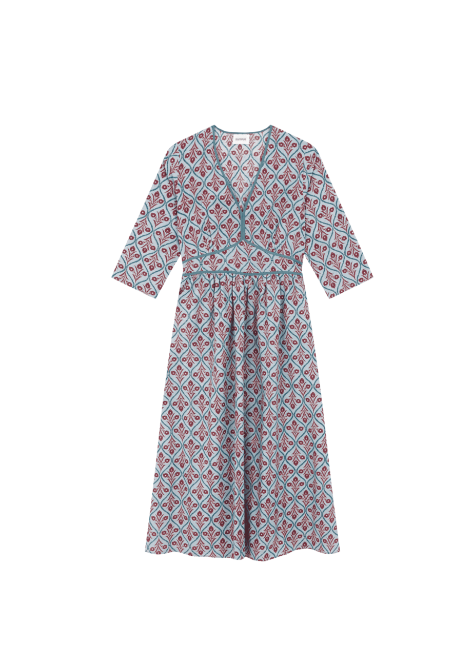 Vestido midi Hindi