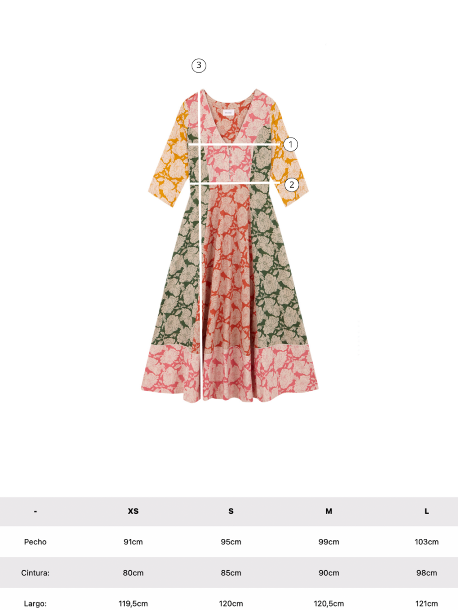 Vestido Tavira Iris