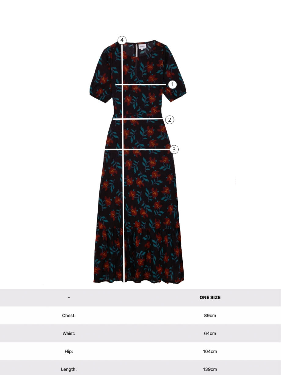 Vestido Arles Magnolia