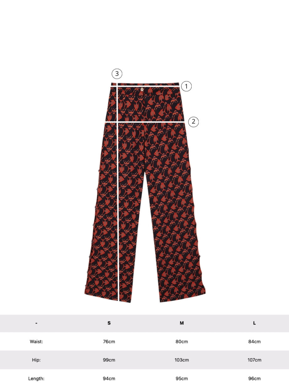 Pantalón Peces Cut-Outs