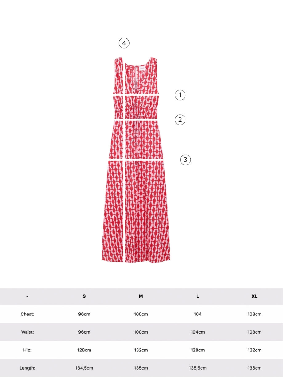 Vestido Lazadas Coral