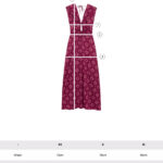 Vestido Rodas Burdeos