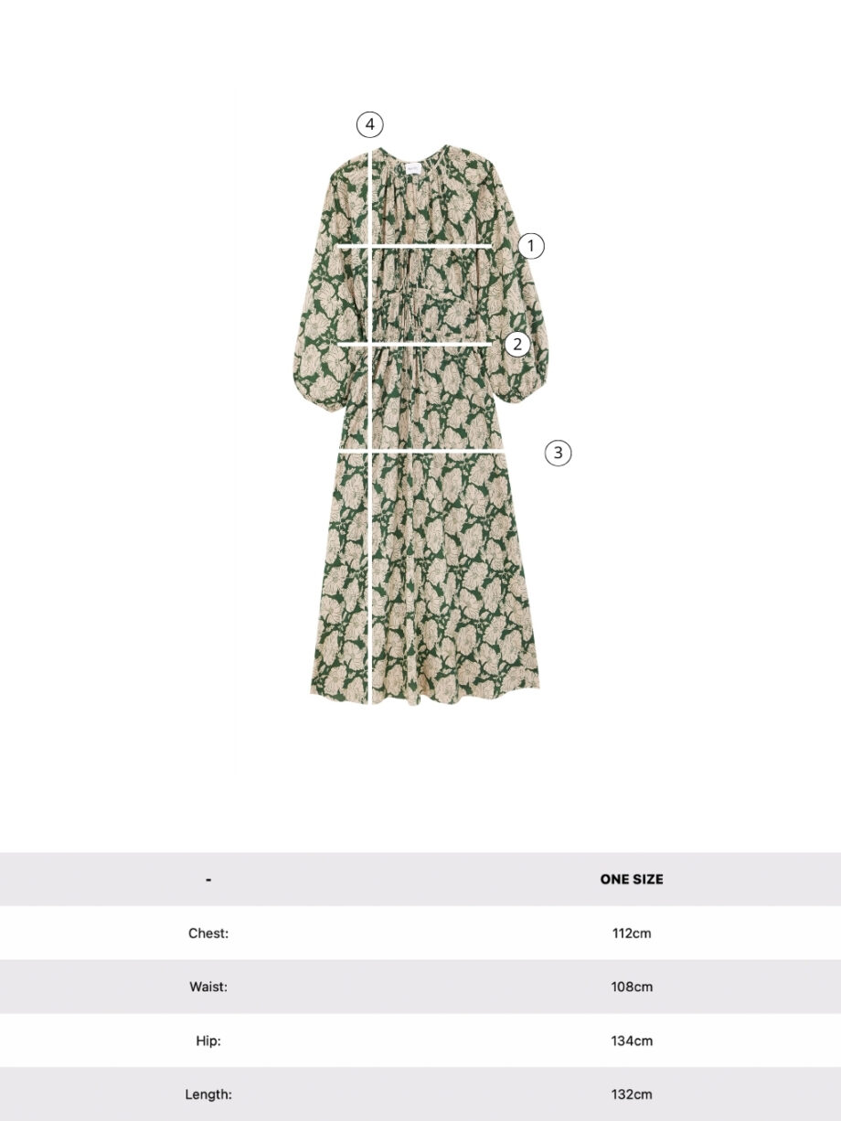 Vestido fruncidos Iris