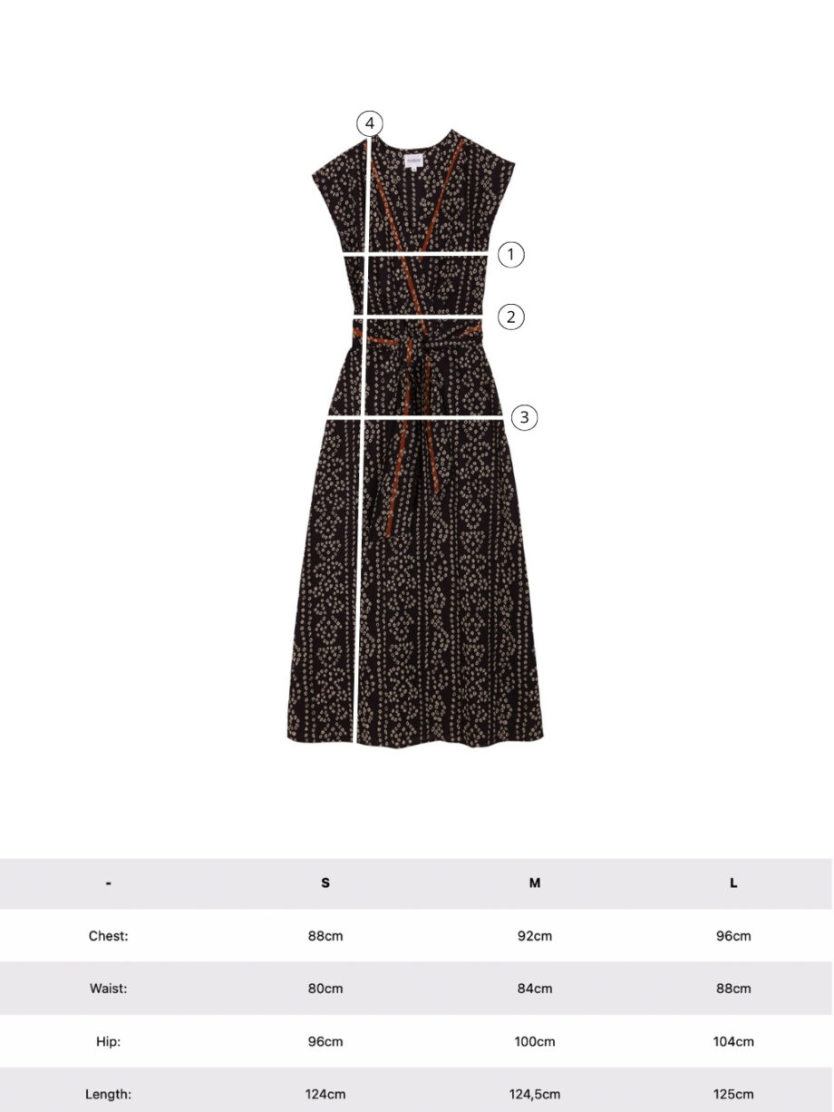 Vestido Cruzado Bhandej