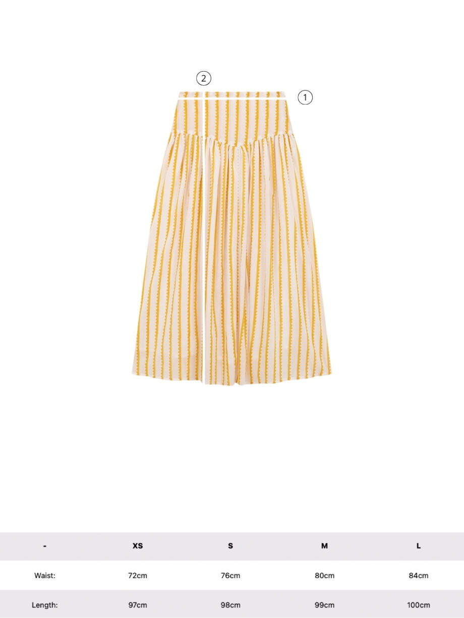 Falda Sun Stripes