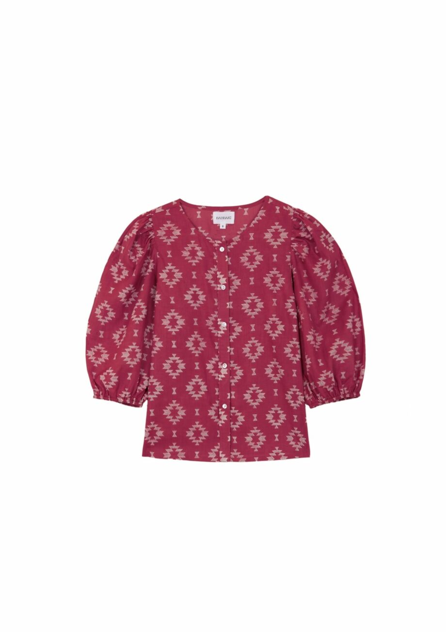 Blusa Anafati Burdeos
