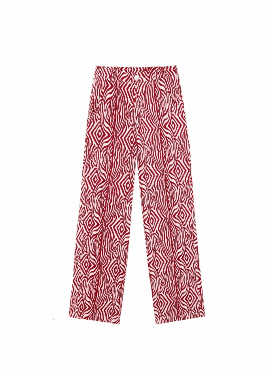 Pantalón estampado animal