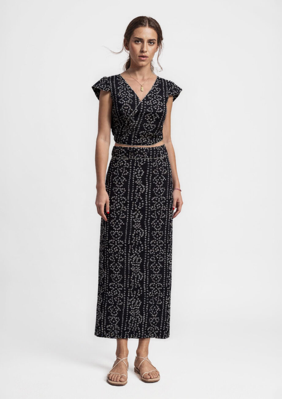 Falda Reversible Bhandej