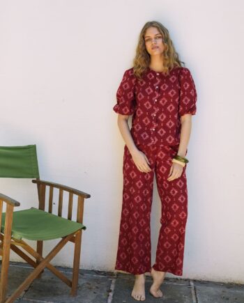 Pantalón Burdeos