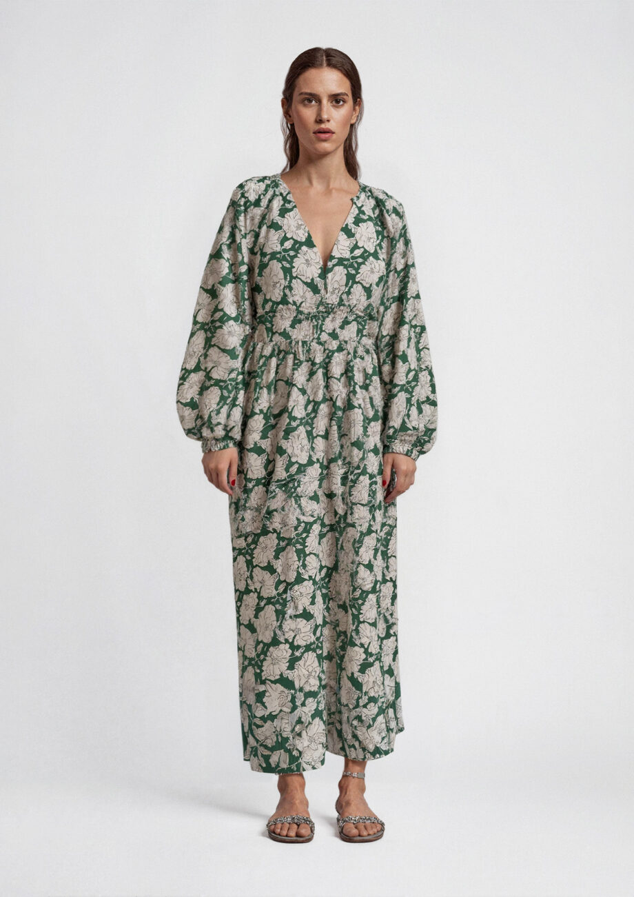 Vestido fruncidos Iris