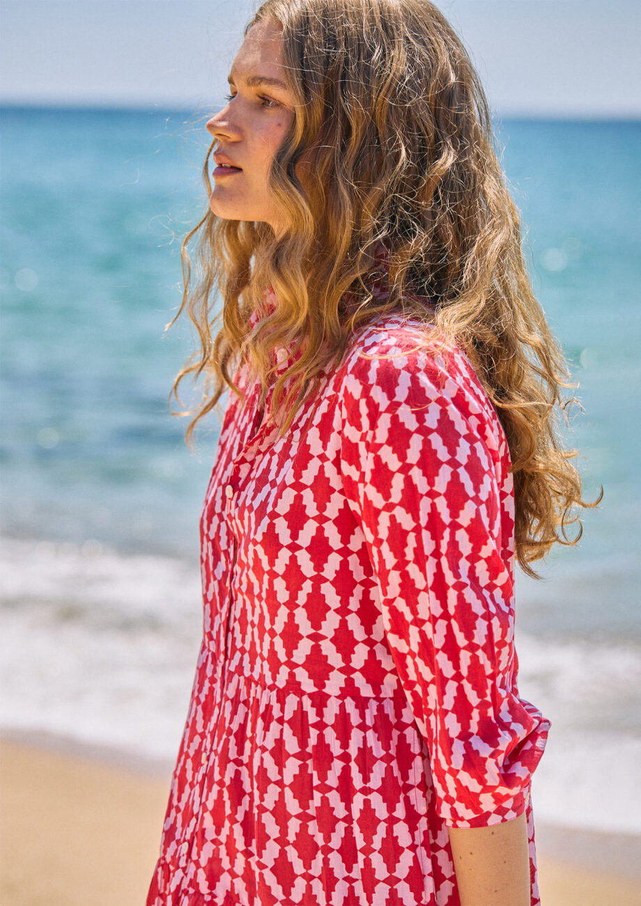 Vestido Kea Coral
