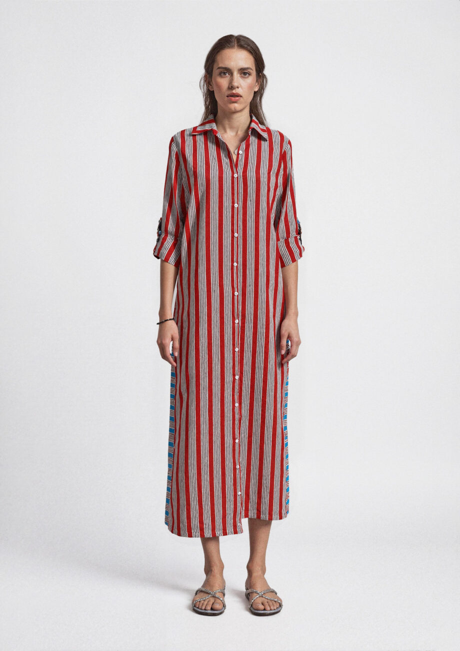 Vestido Patmos Riviera Stripes