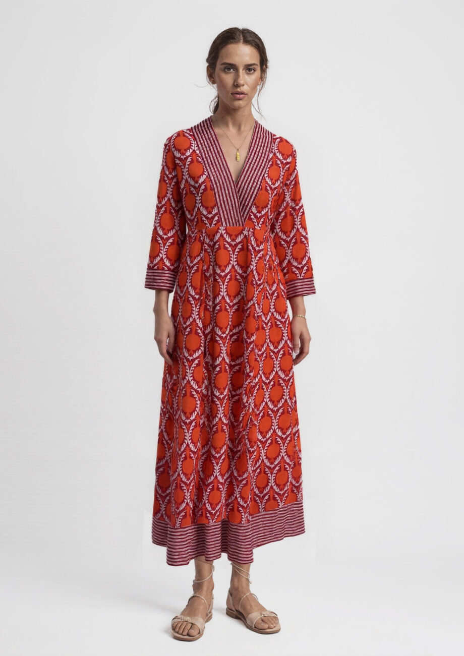 Vestido Alima Anaran Naranja