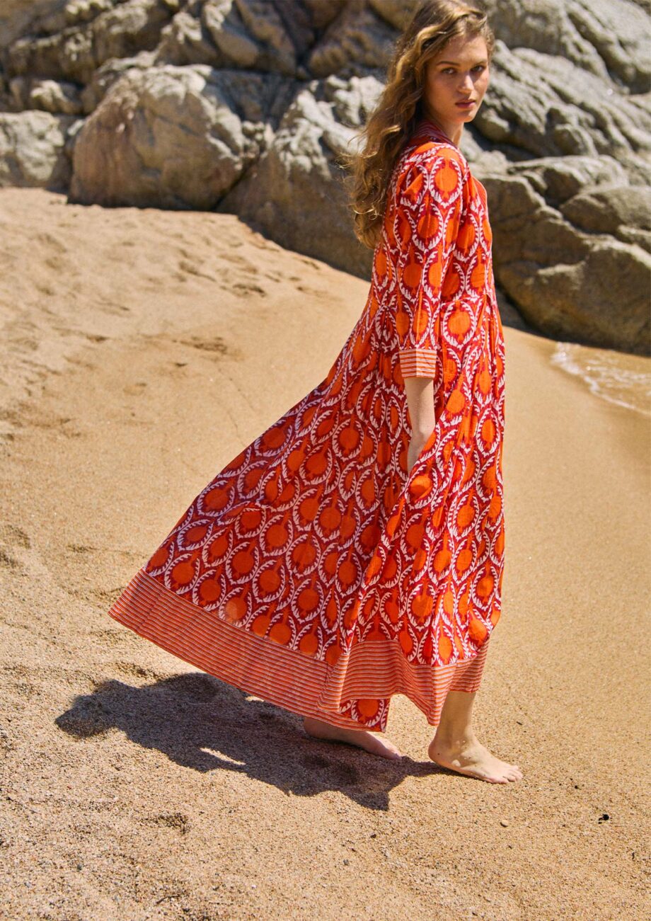 Vestido Alima Anaran Naranja