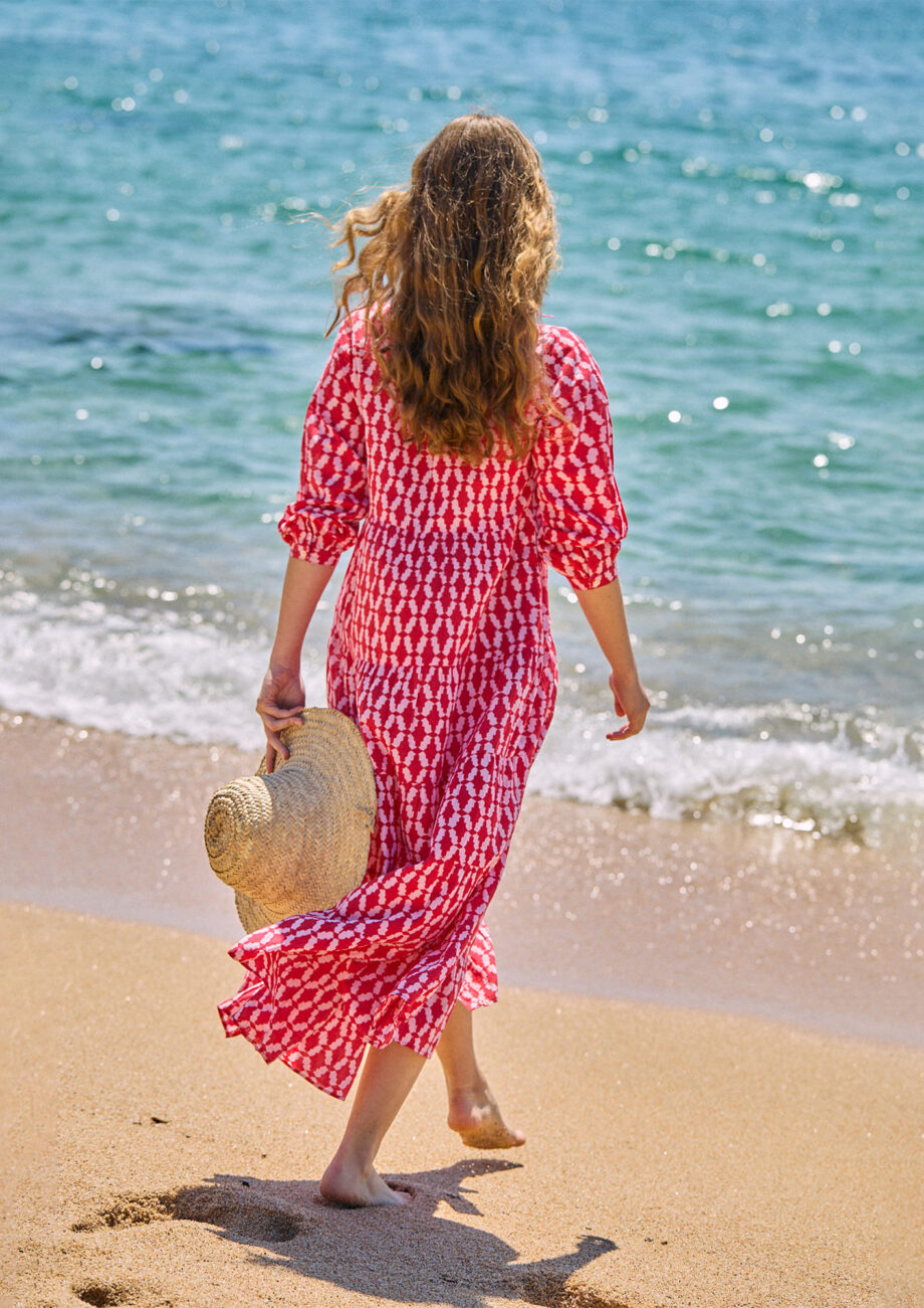 Vestido Kea Coral