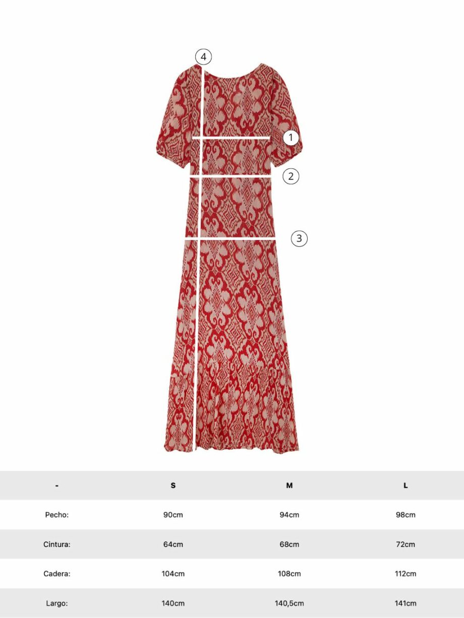 Vestido Saler Ikat