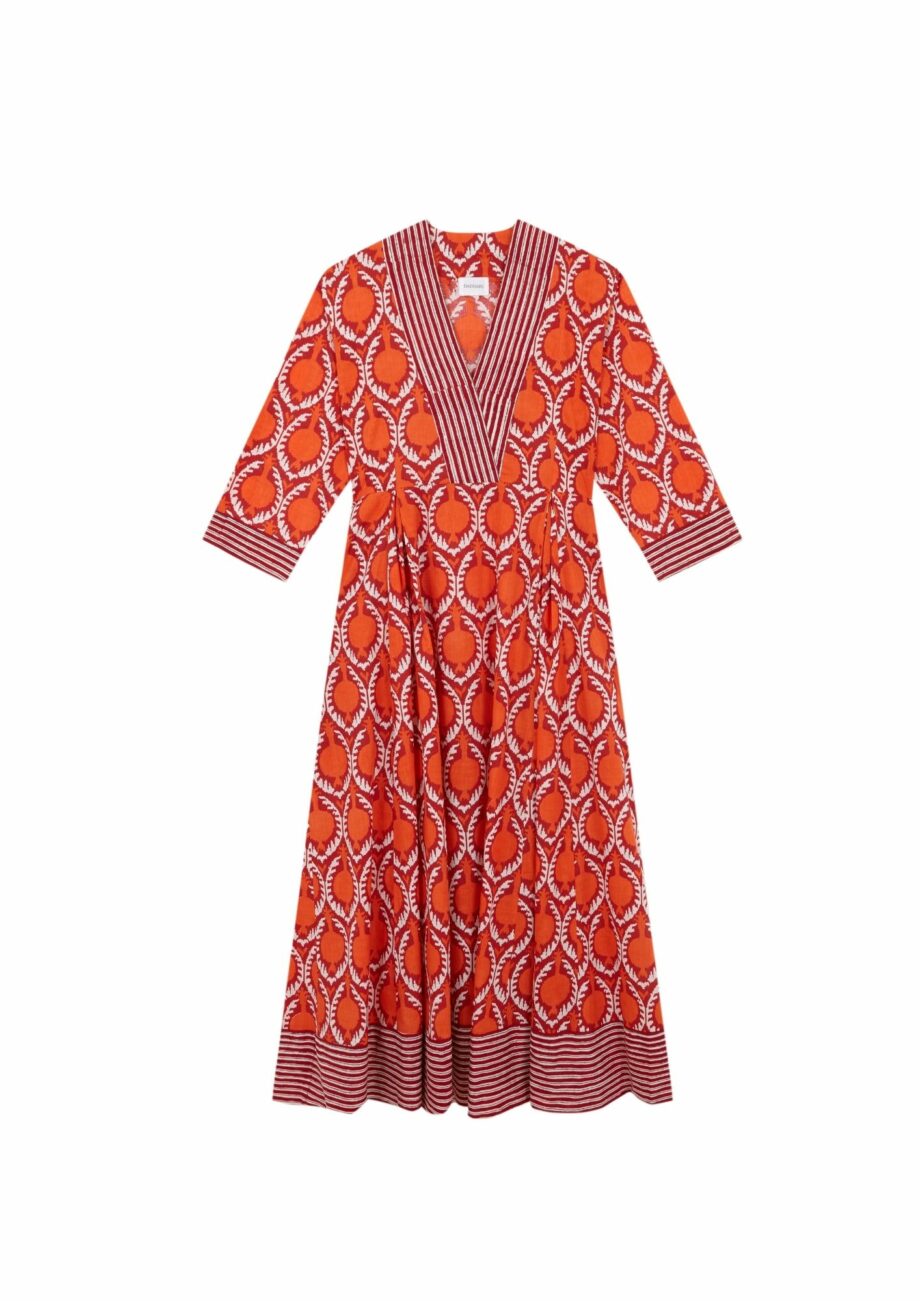 Vestido Alima Anaran Naranja