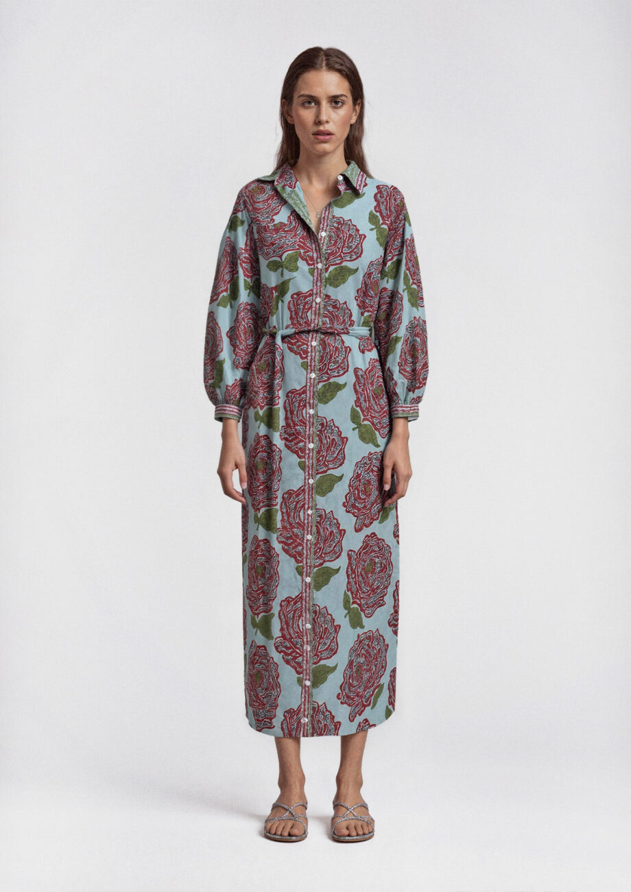 Vestido Andros Rosas