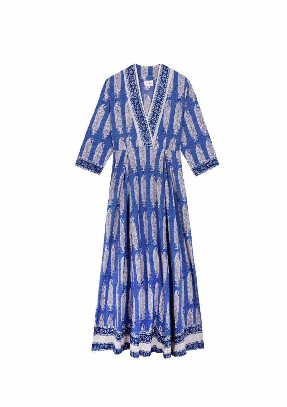 Vestido Alima Azul