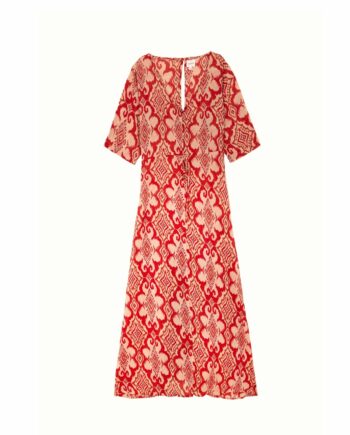 Vestido Midi Rina Ikat