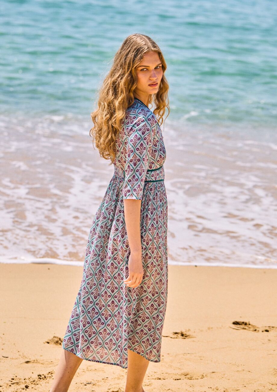 Vestido midi Hindi