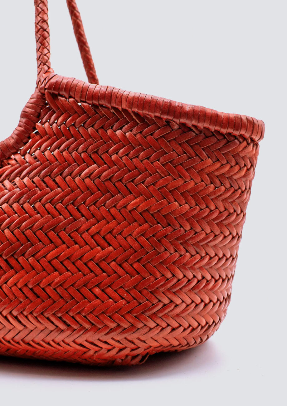 Bolso Nantucket Basket Poppy Red