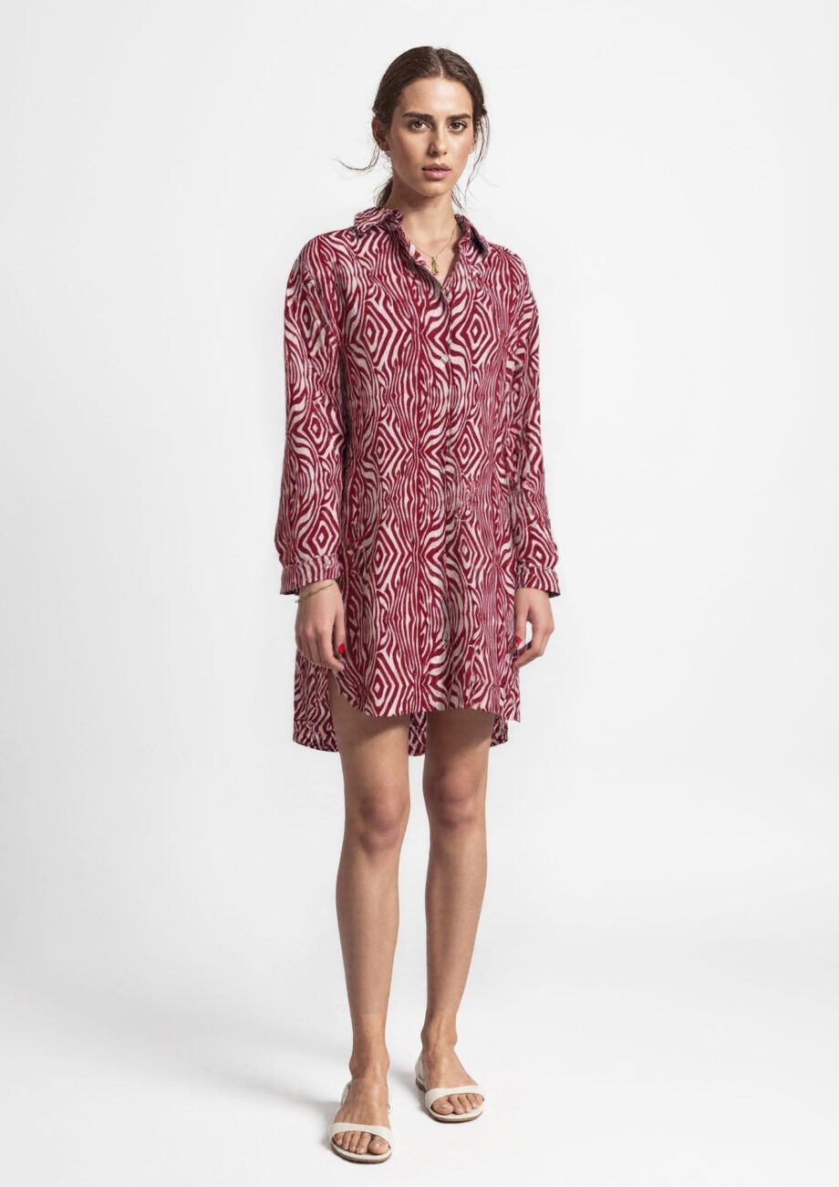 Camisero Corto Aminal Rojo