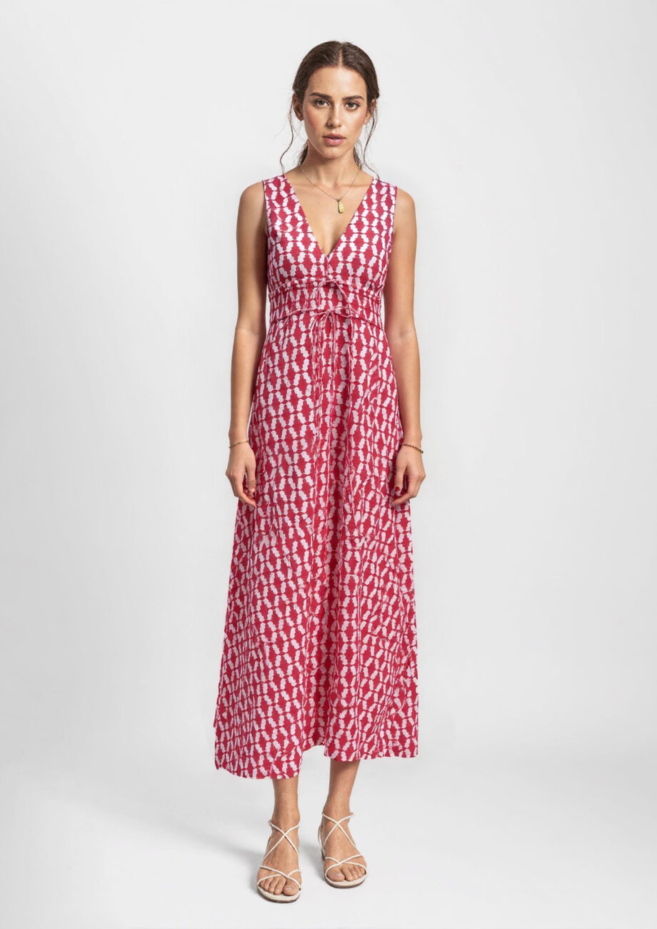 Vestido Lazadas Coral