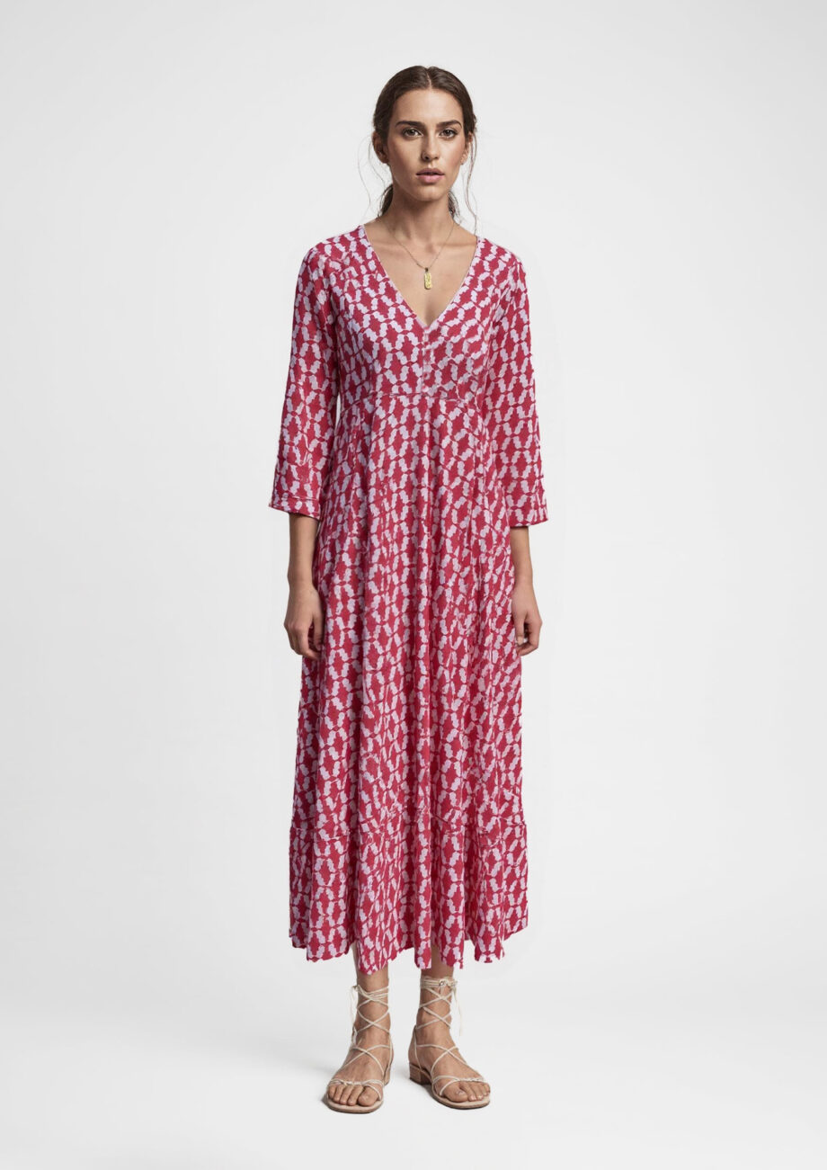 Vestido Tavira Coral